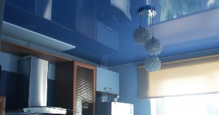 Натяжной потолок на кухню Осинники, цена от 6323 руб.