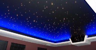 Натяжной потолок звездное небо Осинники, цена от 5266 руб.
