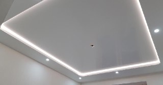 Светодиодные натяжные потолки Осинники, цена от 1555 руб.