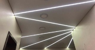 Световые линии на потолке Осинники, цена от 2592 руб.